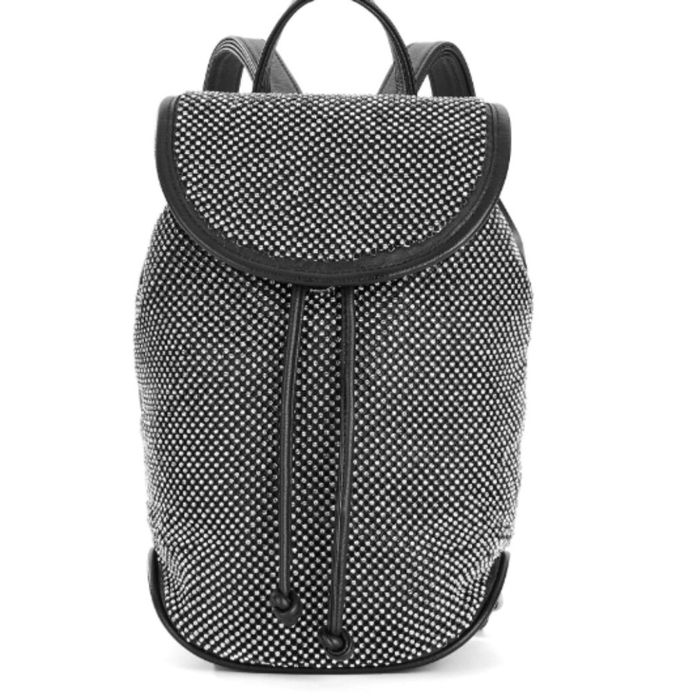 Scoop Black Rhinestone Mini Backpack Women's